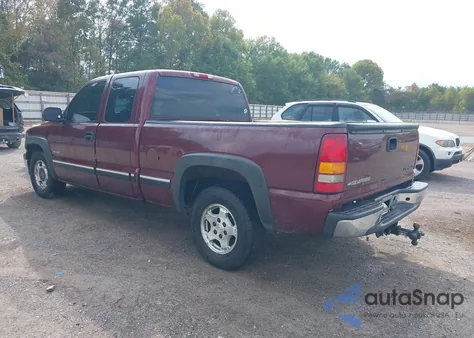 2000 Chevrolet Silverado 1500 Ls из США, поврежденный, VIN 2GCEC19T4Y1276262